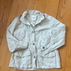 Madewell Beige Cotton  Jacket